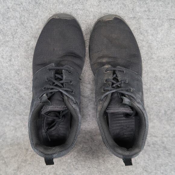 Nike Shoes Womens 9.5 Roshe One Athletic Trainers Running Sneakers Casual Black - Picture 8 of 15